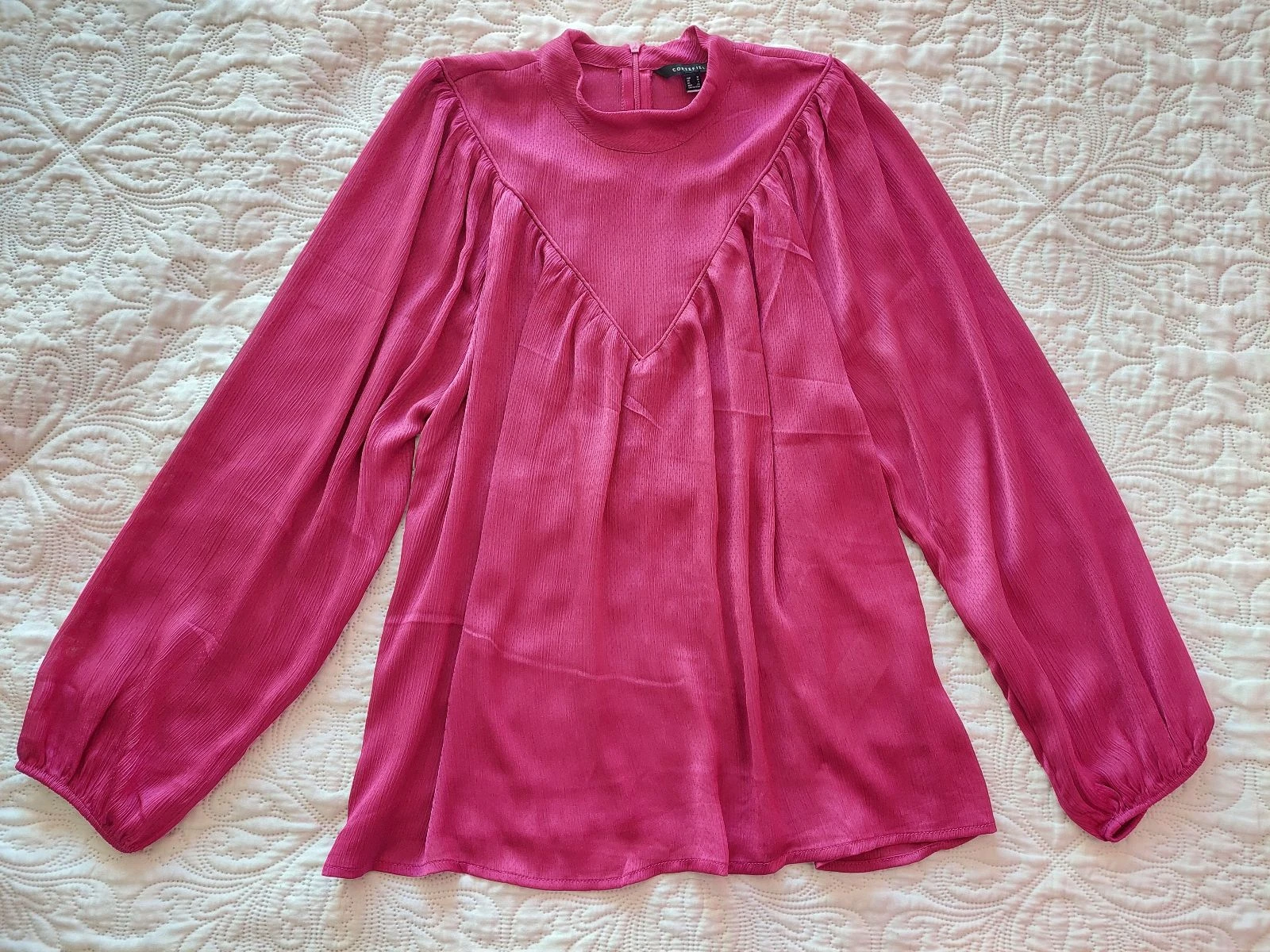 Blusa Rosa Cortefiel – photo 2